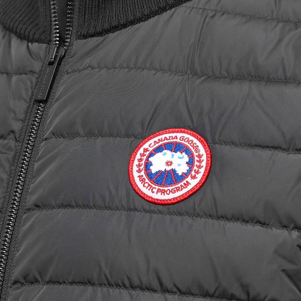 Canada Goose Men's Hybridge Knit Vest Black